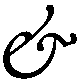 ampersand from  Adobe Garamond